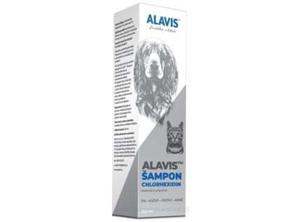 ALAVIS ŠAMPON Chlórhexidín 250 ml