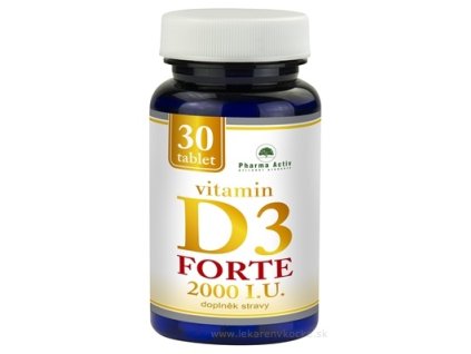 Pharma Activ Vitamin D3 FORTE 2000 I.U. 30 ks