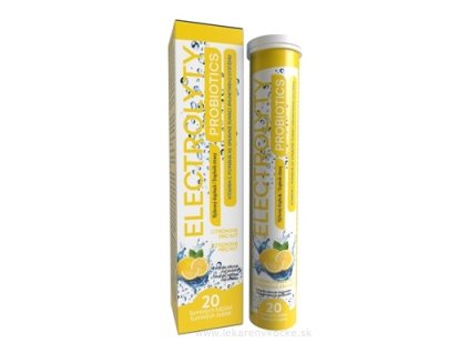 ELECTROLYTY PROBIOTICS Citrón 20 ks