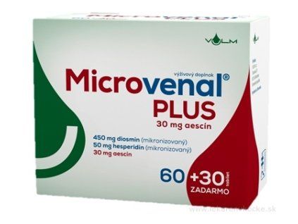 VULM Microvenal PLUS tbl flm 60+30 zdarma (90 ks)