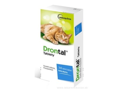 DRONTAL Pre mačky 24 tabliet
