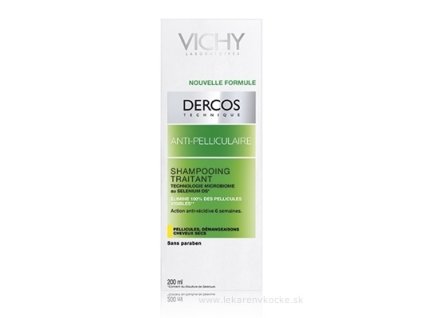 VICHY DERCOS ANTI-PELLICULAIRE Šampón 200 ml