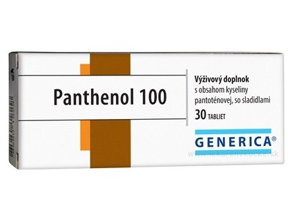 GENERICA Panthenol 100 30 ks