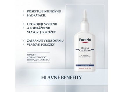 Eucerin DermoCapillaire 5% Urea tonikum 100 ml