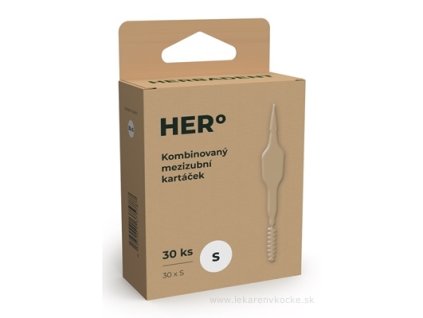 Herbadent HERo Medzizubná kefka kombinovaná S 30ks