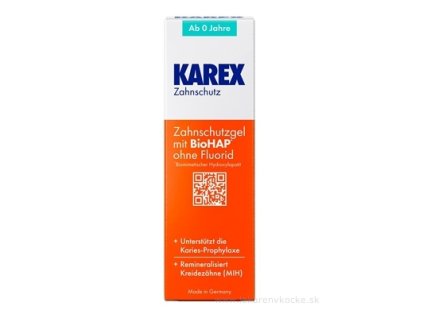 KAREX gél na ochranu zubov, 50 ml