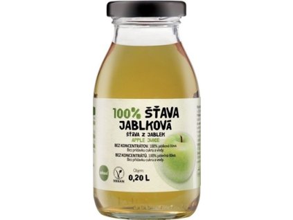 zdravo 100% ŠŤAVA JABLKOVÁ 200 ml