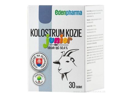 EDENPharma KOLOSTRUM KOZE Junior 30 ks