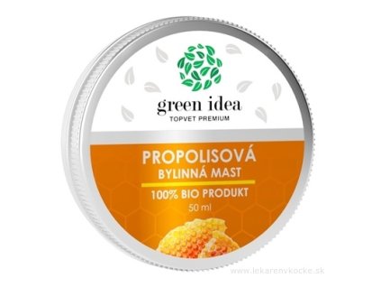 Green Idea Propolisová masť BIO bylinná, 50 ml