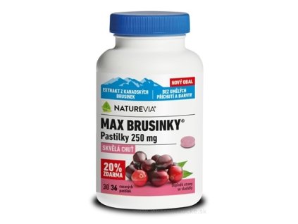 NATUREVIA MAX BRUSNICE 250 mg 36 ks