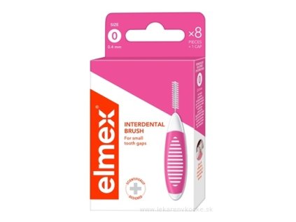 ELMEX MEDZIZUBNÉ KEFKY ISO 0 - 0,4 MM 8 ks