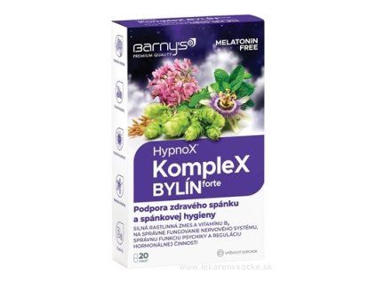 Barnys HypnoX KompleX BYLIN forte kapsle, 20 ks