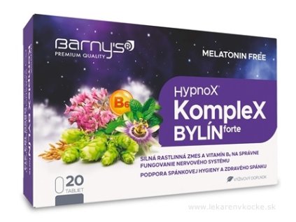 Barnys HypnoX KompleX BYLÍN forte kapsule, 20 ks