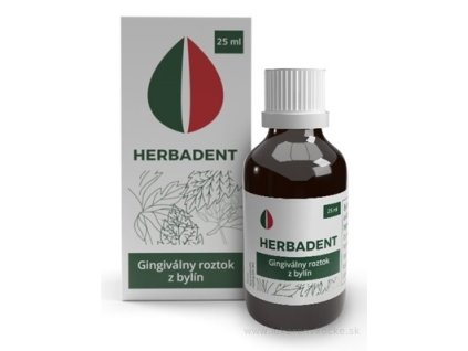 HERBADENT Gingiválny roztok z bylín 25 ml