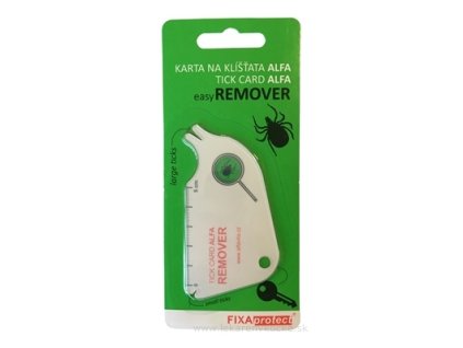 FIXAprotect karta na kliešte ALFA 1 ks
