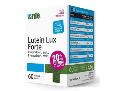 VIRDE LUTEIN LUX Forte 60 ks