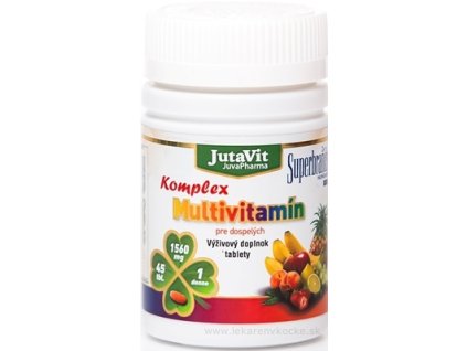 JutaVit Multivitamín Komplex pre dospelých 45 ks