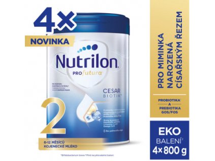 NUTRILON Profutura CESARBIOTIK 2 4 x 800 g