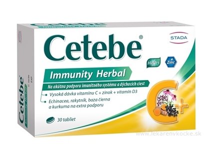 Cetebe Immunity Herbal 30 ks