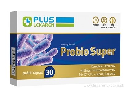 PLUS LEKÁREŇ Probio Super 30 ks