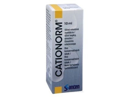 CATIONORM očná emulzná instilácia 10 ml