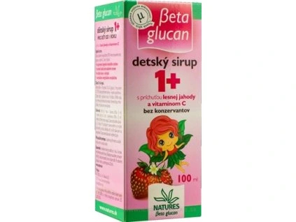 NATURES BETA GLUCAN DETSKÝ SIRUP 1+ 100 ml