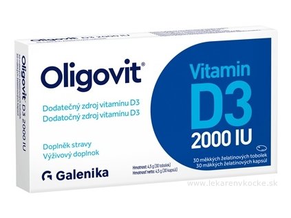 Galenika Oligovit Vitamín D3 2000 IU