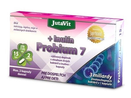 JutaVit Probium 7 + Inulín 15 ks