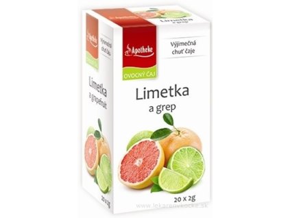 APOTHEKE PREMIER SELECTION ČAJ LIMETKA A GREP 20x2 g