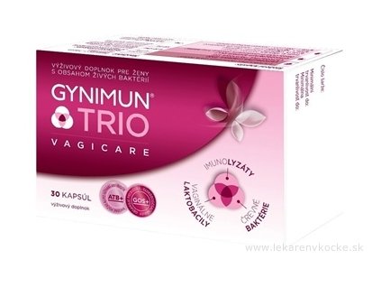 GYNIMUN TRIO VAGICARE 30 ks