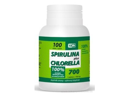 VIRDE SPIRULINA+CHLORELA 100 ks