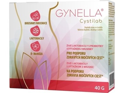 Gynella Cystilab 10x4 g dvojdielnych vreciek