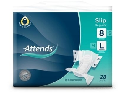 ATTENDS Slip Regular 8 L 28 ks