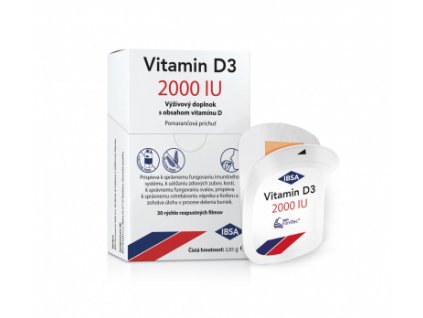 IBSA Vitamin D3 2000 IU 30 ks