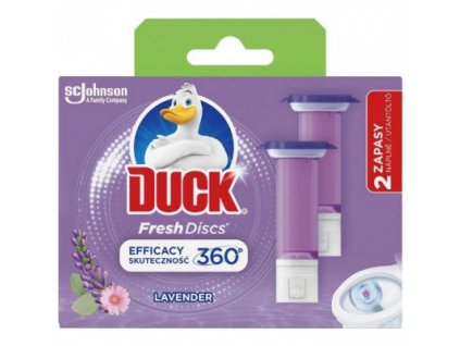 Duck Fresh Discs WC čistič Levander 2 x 36 ml