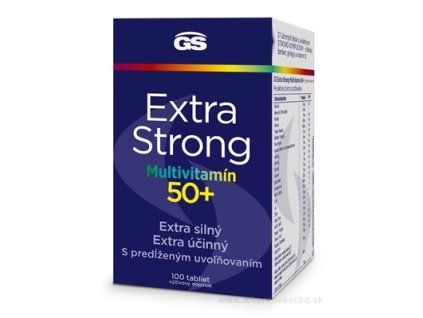 GS Extra Strong Multivitamín 50+ 100 ks