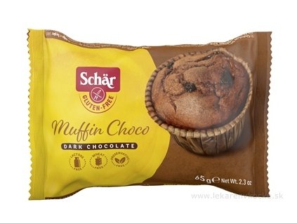 Schär MUFFIN CHOCO jemné pečivo 65 g