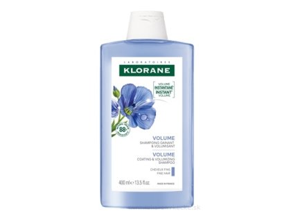KLORANE ŠAMPÓN s BIO ľanom 400 ml