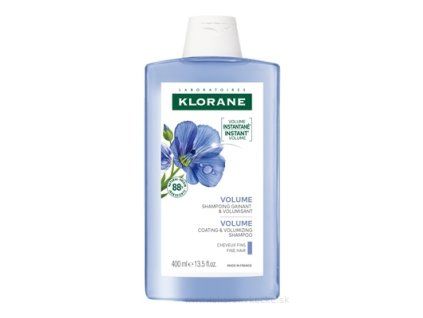 KLORANE ŠAMPON s BIO lnem 400 ml