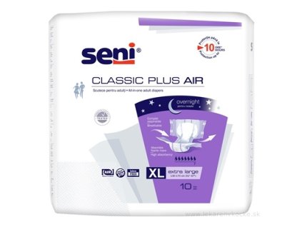 Seni CLASSIC PLUS AIR Extra Large XL 10 ks