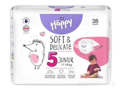 bella HAPPY Soft&Delicate 5 Junior 38ks
