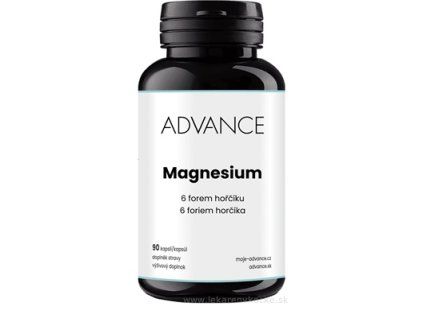 ADVANCE Magnesium - 6 forem hořčíku cps 90 ks