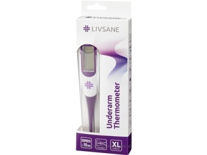 LIVSANE Teplomer XXL displej, digitálny 1 kus