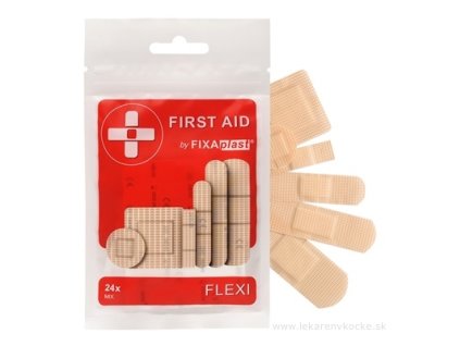 FIXAplast FIRST AID FLEXI náplasť MIX 24 ks