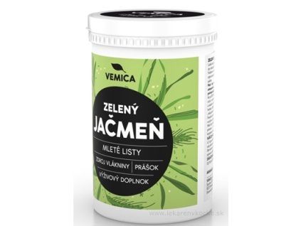 Vemica Zelený JAČMEŇ - mleté listy 100 g