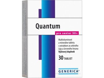 GENERICA Quantum Pro Senior 50+ 30 ks