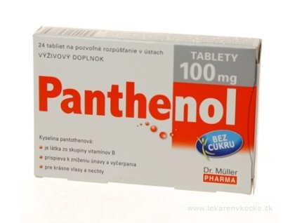 Dr. Müller PANTHENOL 100 mg 24 ks