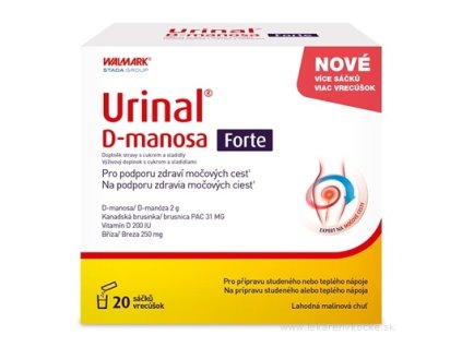 WALMARK Urinal D-manosa Forte 20 ks
