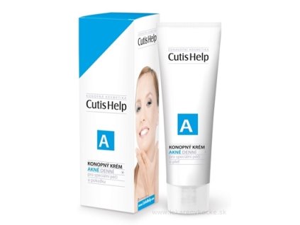 CutisHelp AKNÉ konopný krém denný 30 ml