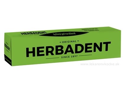 HERBADENT original Bylinný gél na ďasná 25 g